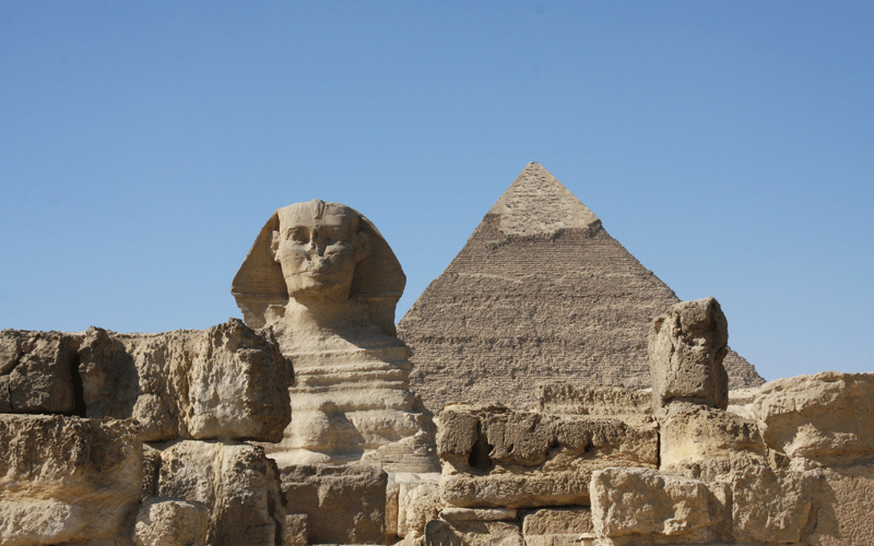 Theresa Kwong Pyramids - Cairo Egypt